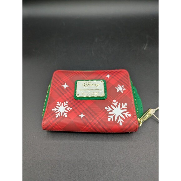 Loungefly Disney Big Hero 6 Baymax Holiday Plaid Light-Up Mini Backpack + Wallet - Picture 7 of 8